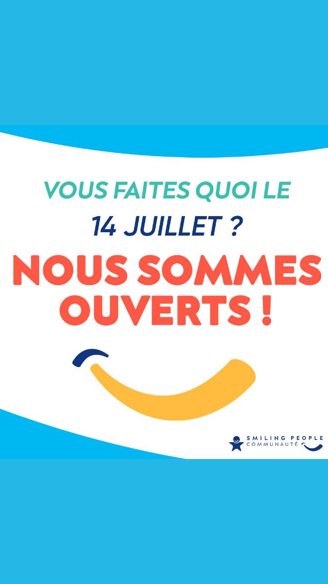OUVERTS LE LUNDI 14 JUILLET