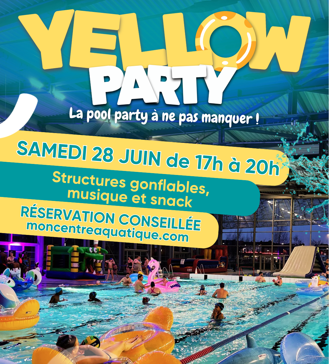YELLOW PARTY - LA POOL PARTY À NE PAS MANQUER