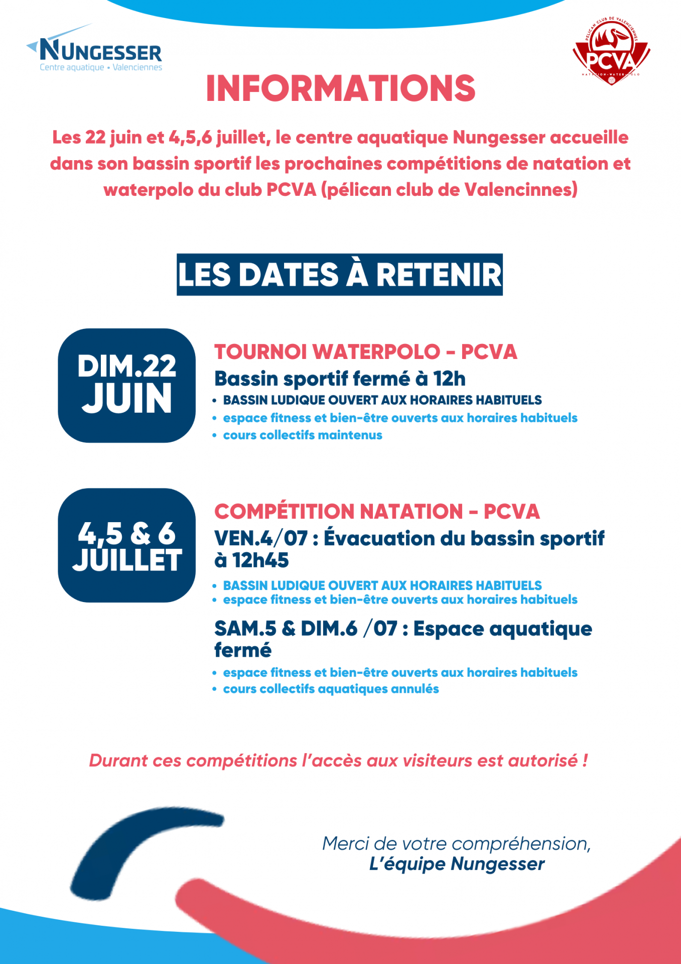 INFOS - COMPÉTITIONS