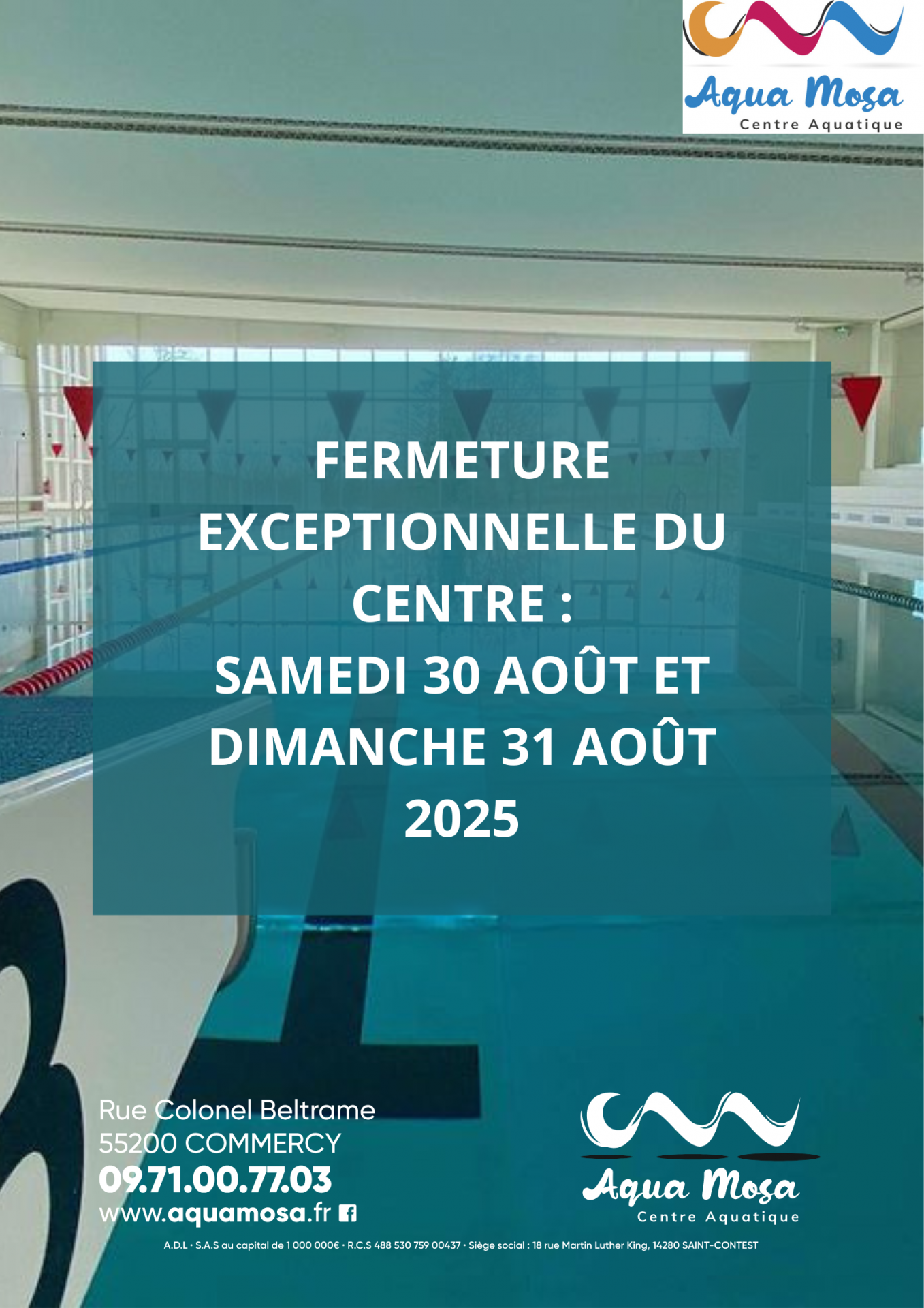 Fermetures Exceptionnelles