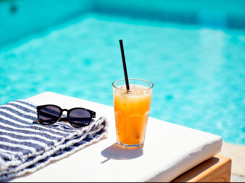 Une pause fraicheur au bord du bassin ? Une pause fraicheur au bord du bassin ?