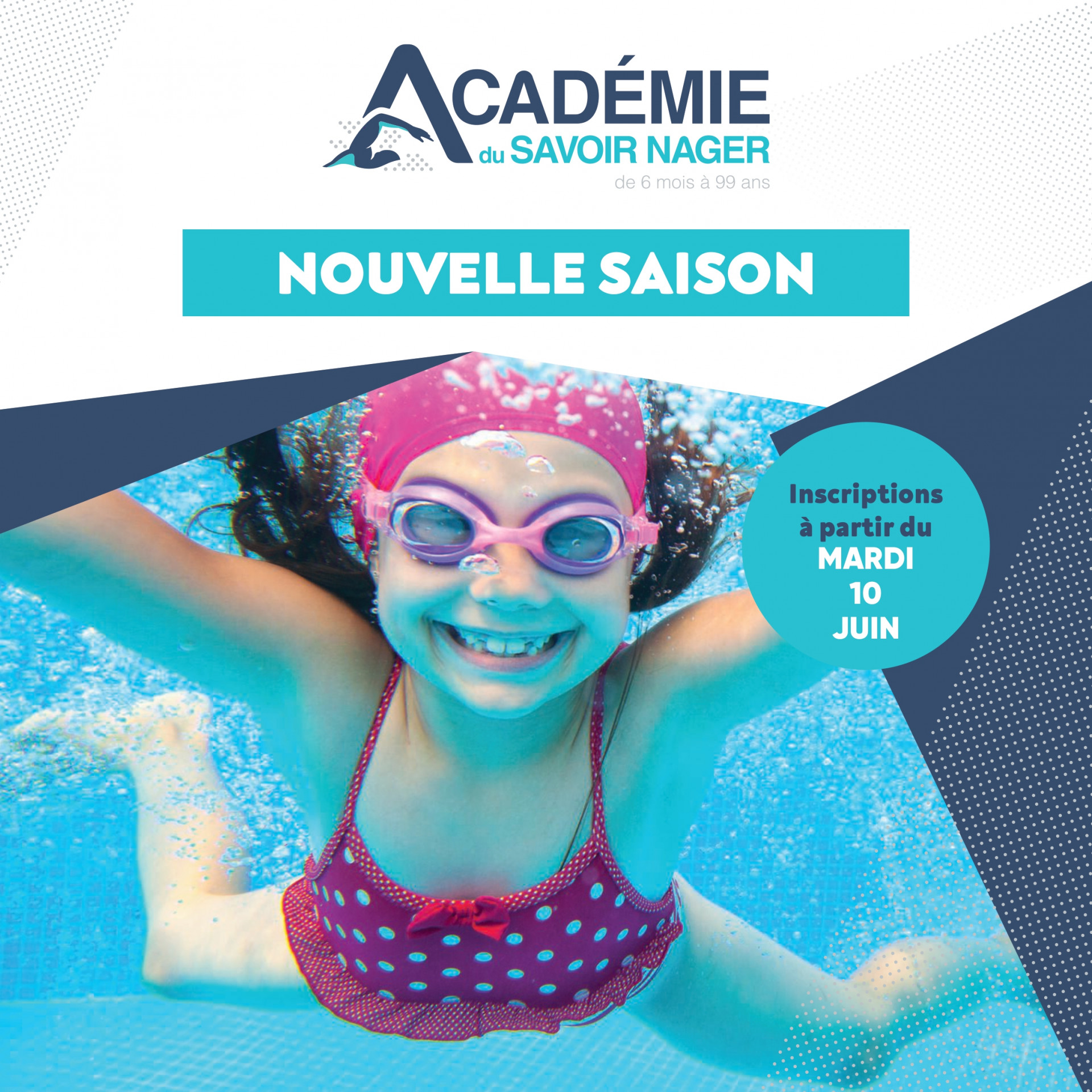Nouvelle Inscription – Académie du Savoir Nager 2025/2026