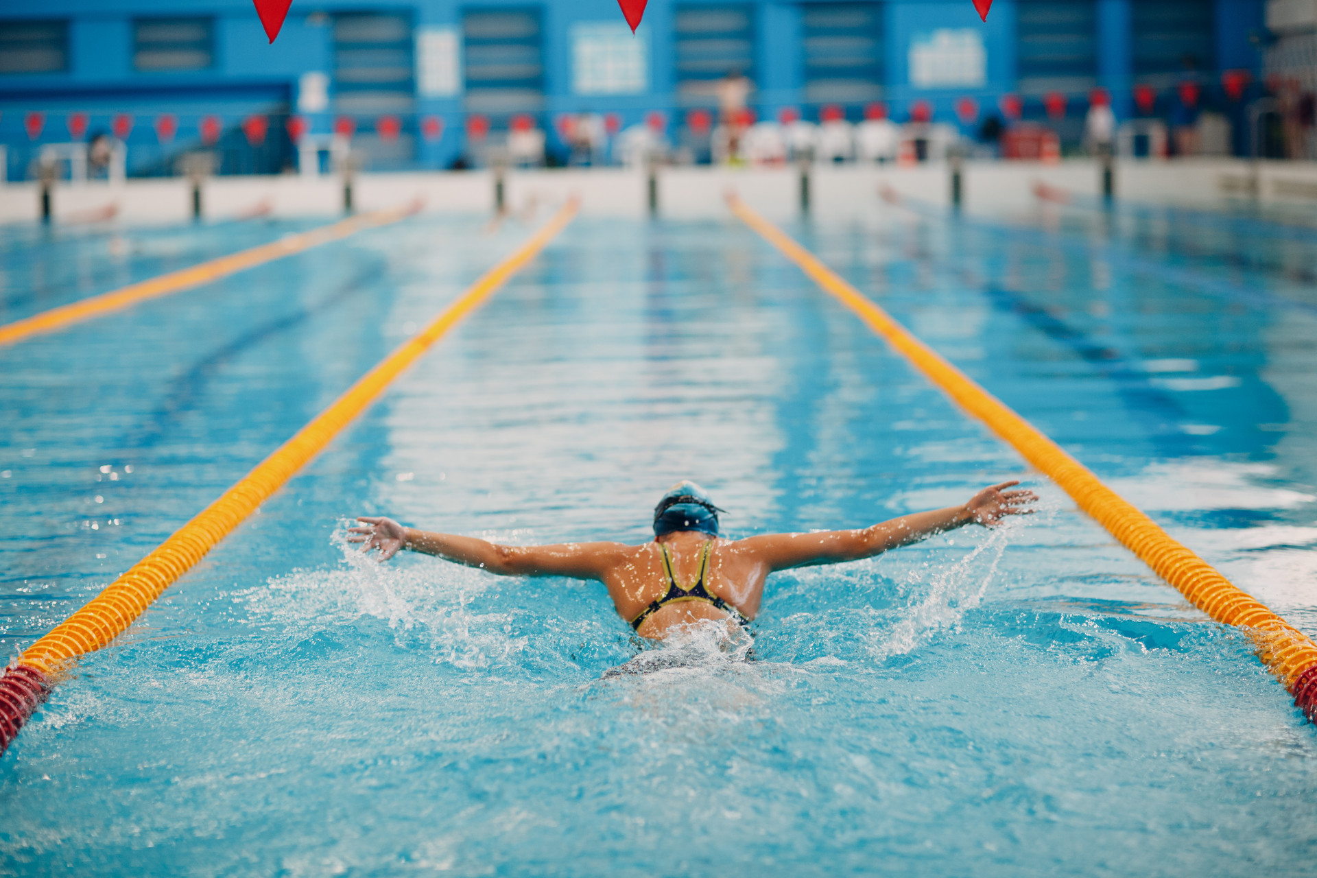 Un bassin sportif