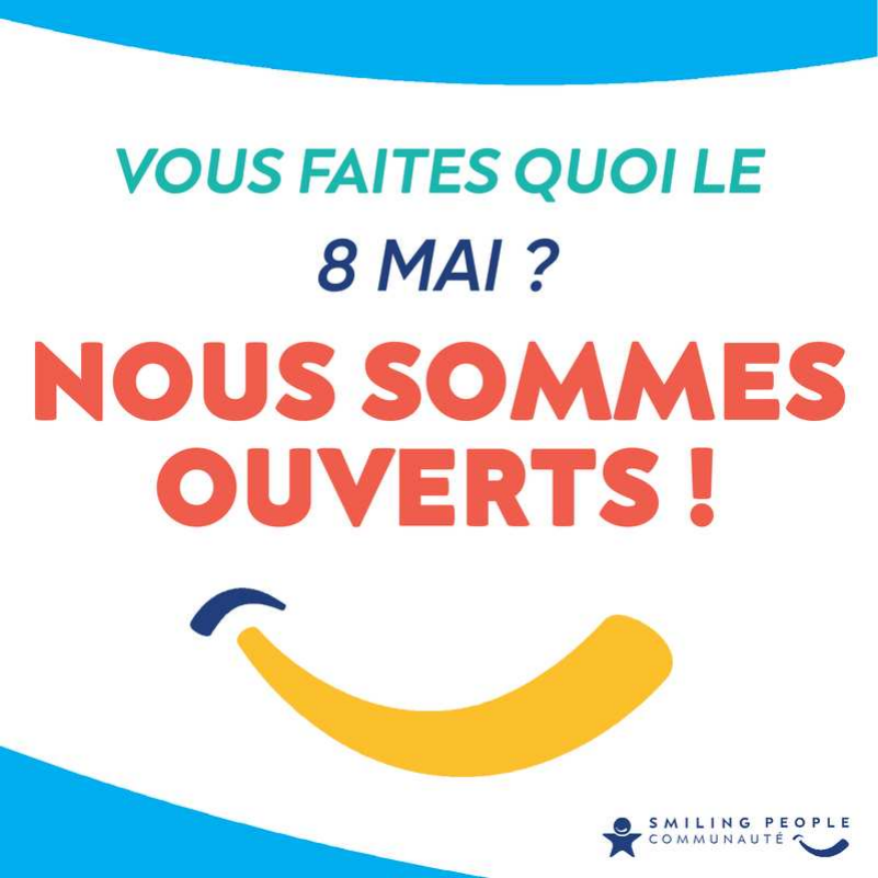 Ouverture jeudi 8 mai : 08h30-13h30 et 14h30-17h45