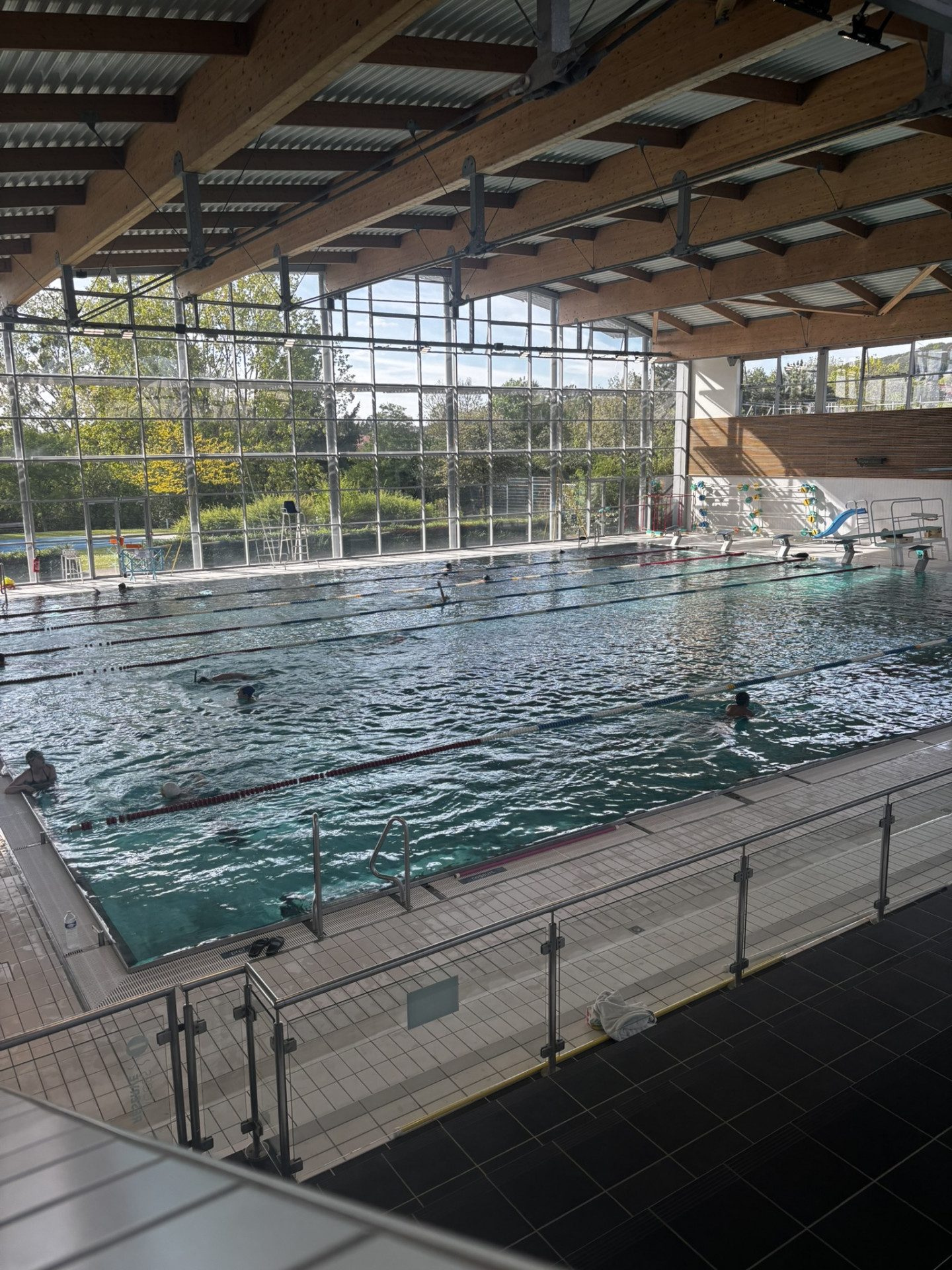 Un bassin sportif
