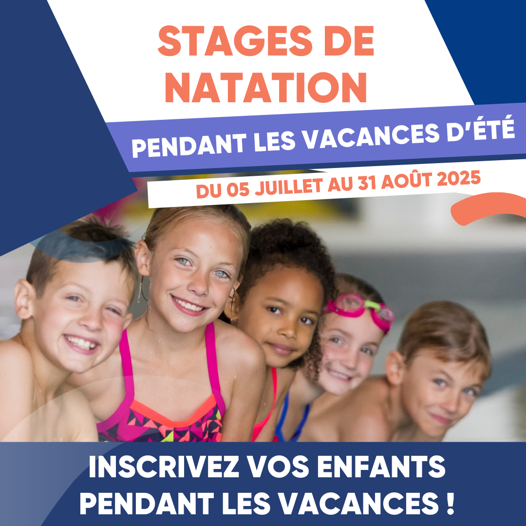 Stages de natation enfants - vacances d'été !