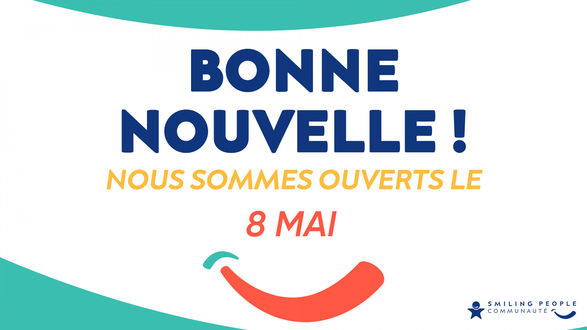 Jeudi 08 Mai 2025 - Nous sommes ouverts !