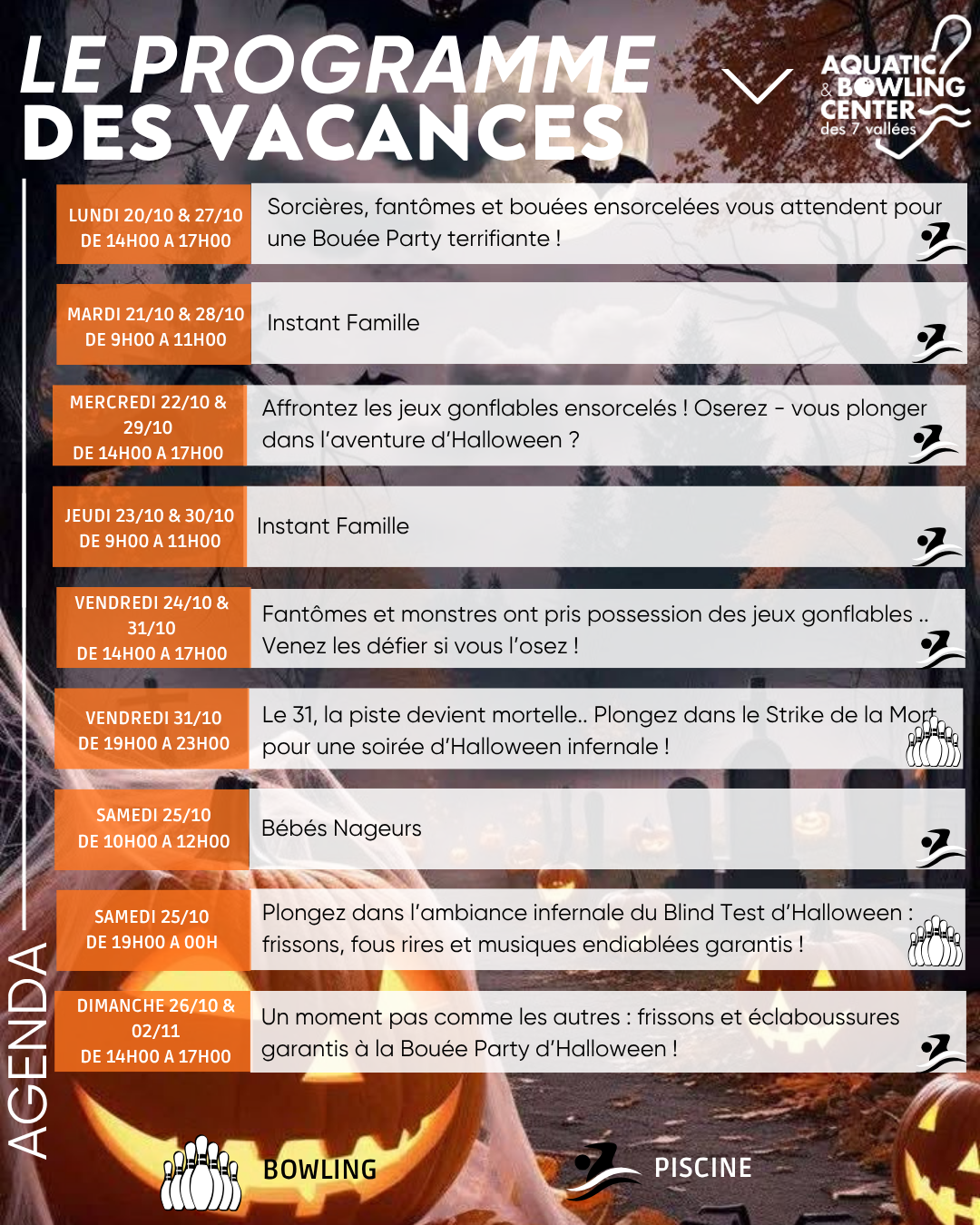 Vacances d'Halloween
