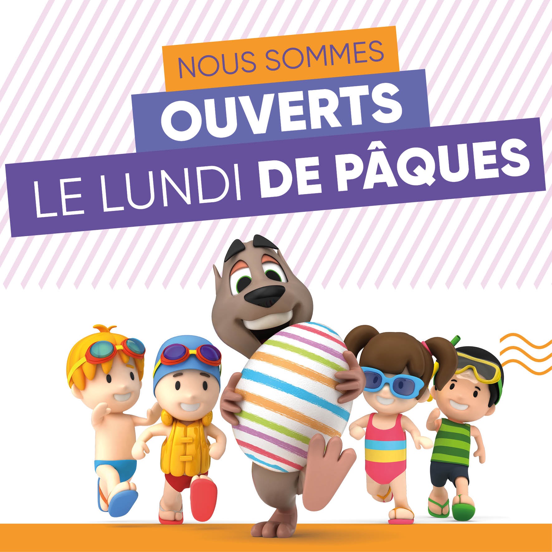 OUVERTS - LUNDI DE PÂQUES OUVERTS - LUNDI DE PÂQUES