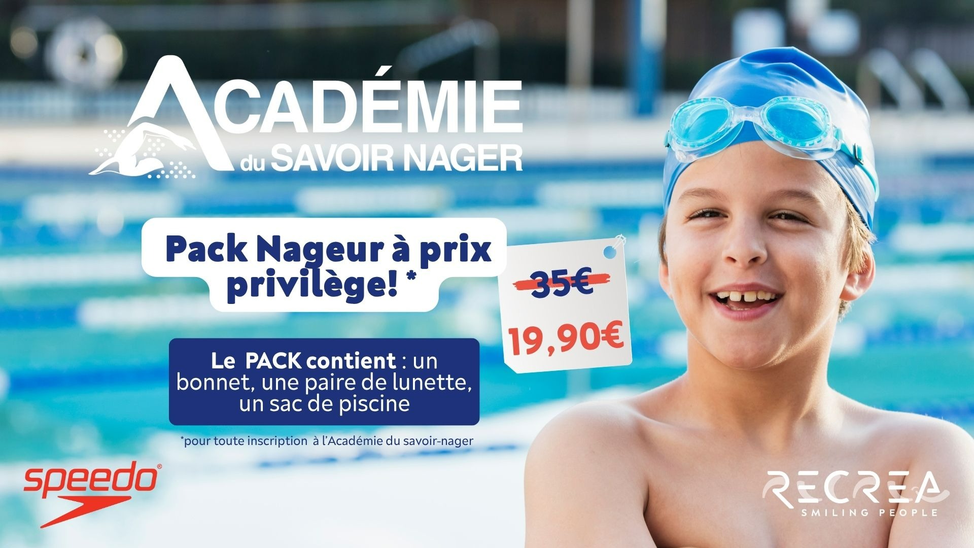 Pack nageur