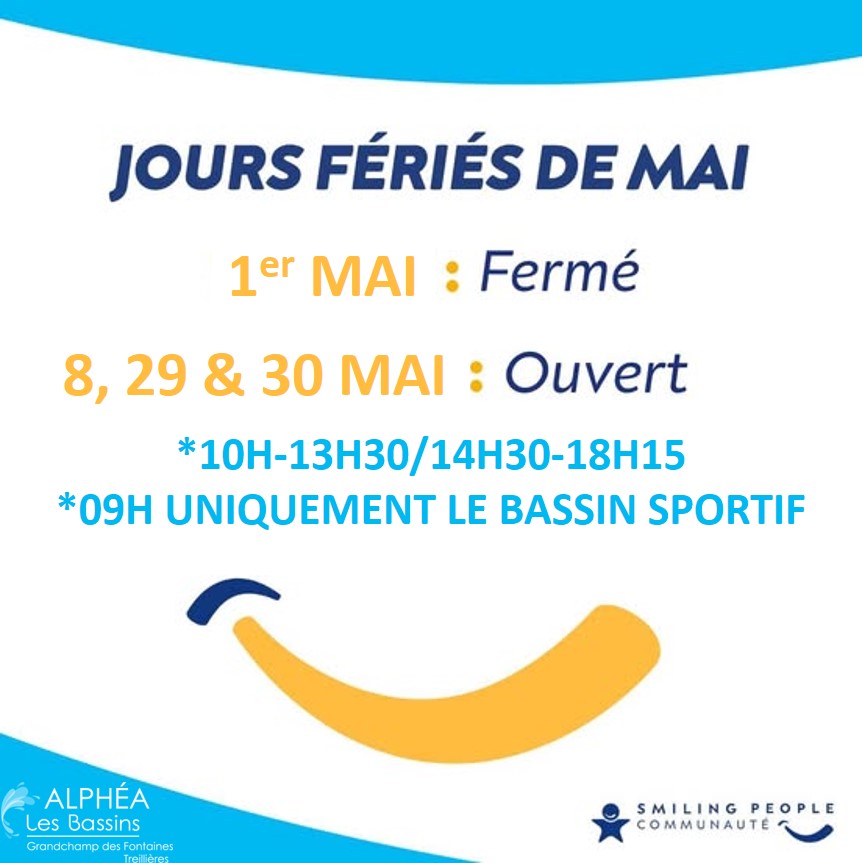 Jours Fériés en Mai - Informations