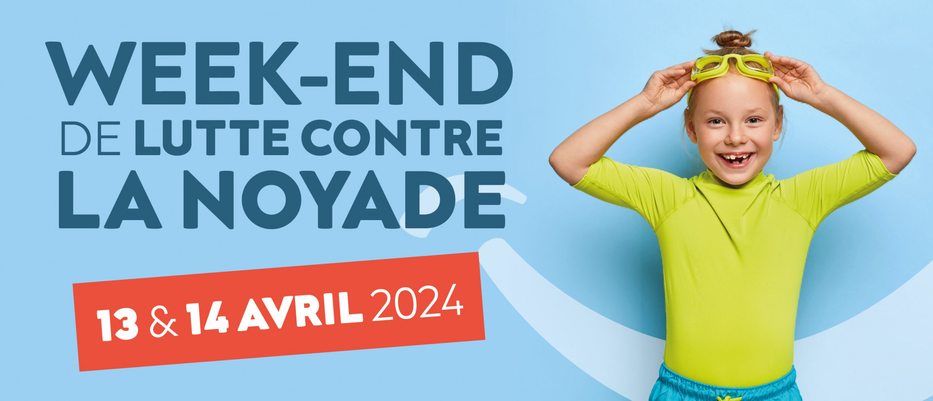 Cette année encore, les centres aquatiques Smiling People se mobilisent à l'occasion d'un week-end de lutte contre la noyade qui aura lieu partout en France les 13 et 14 avril 2024 !