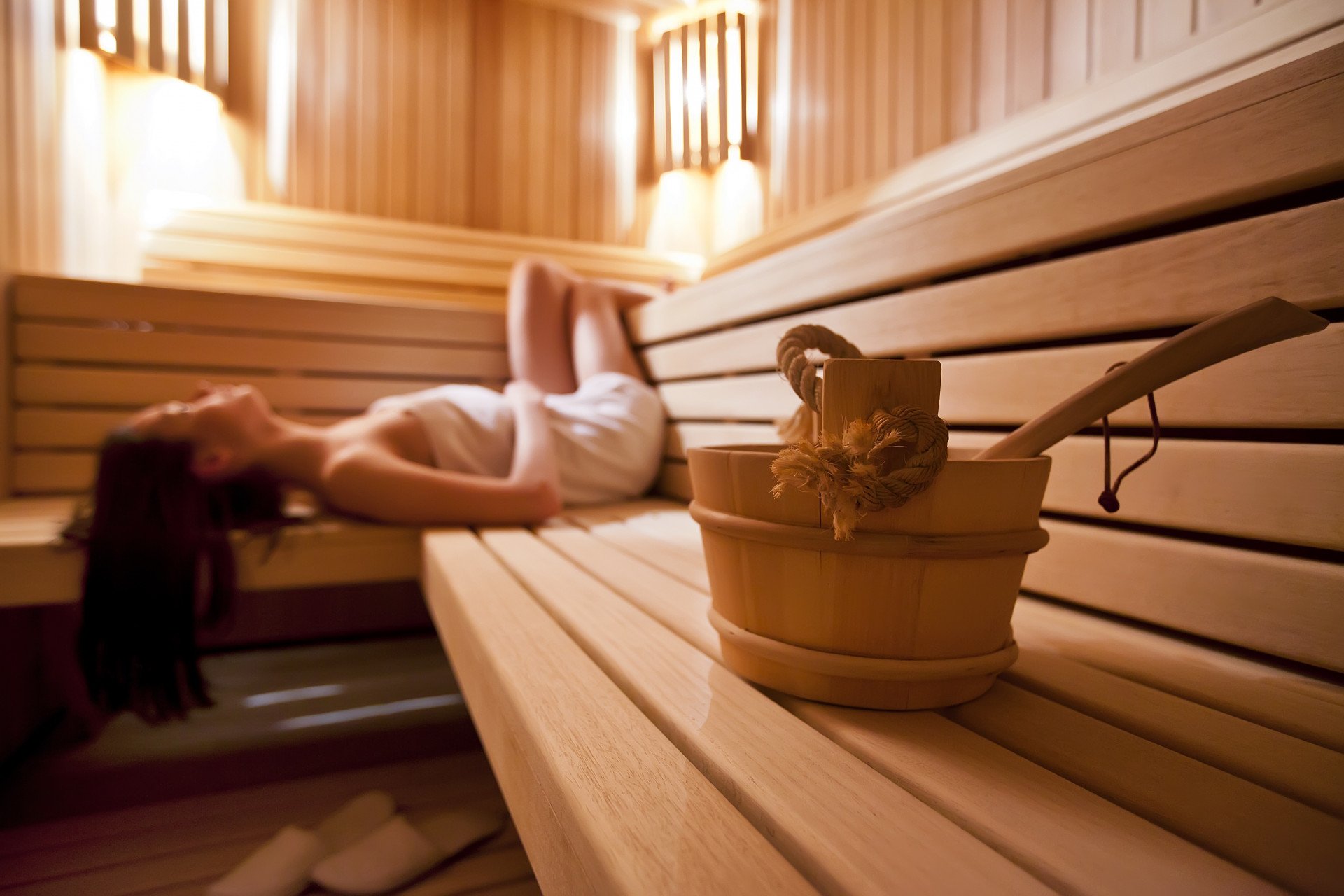 Détentez vous avec le sauna, le hammam ou le jacuzzi
