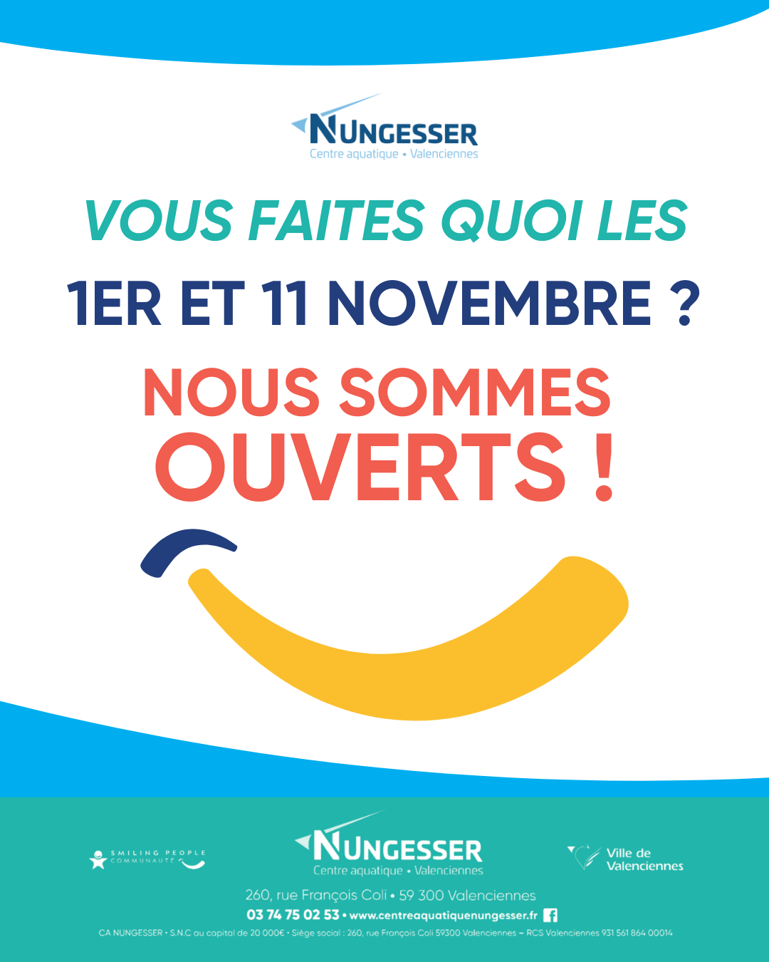 JOURS FÉRIÉS - OUVERTS