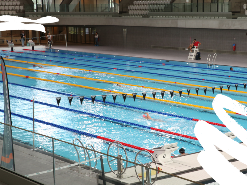 Un bassin sportif Olympique pour nager !