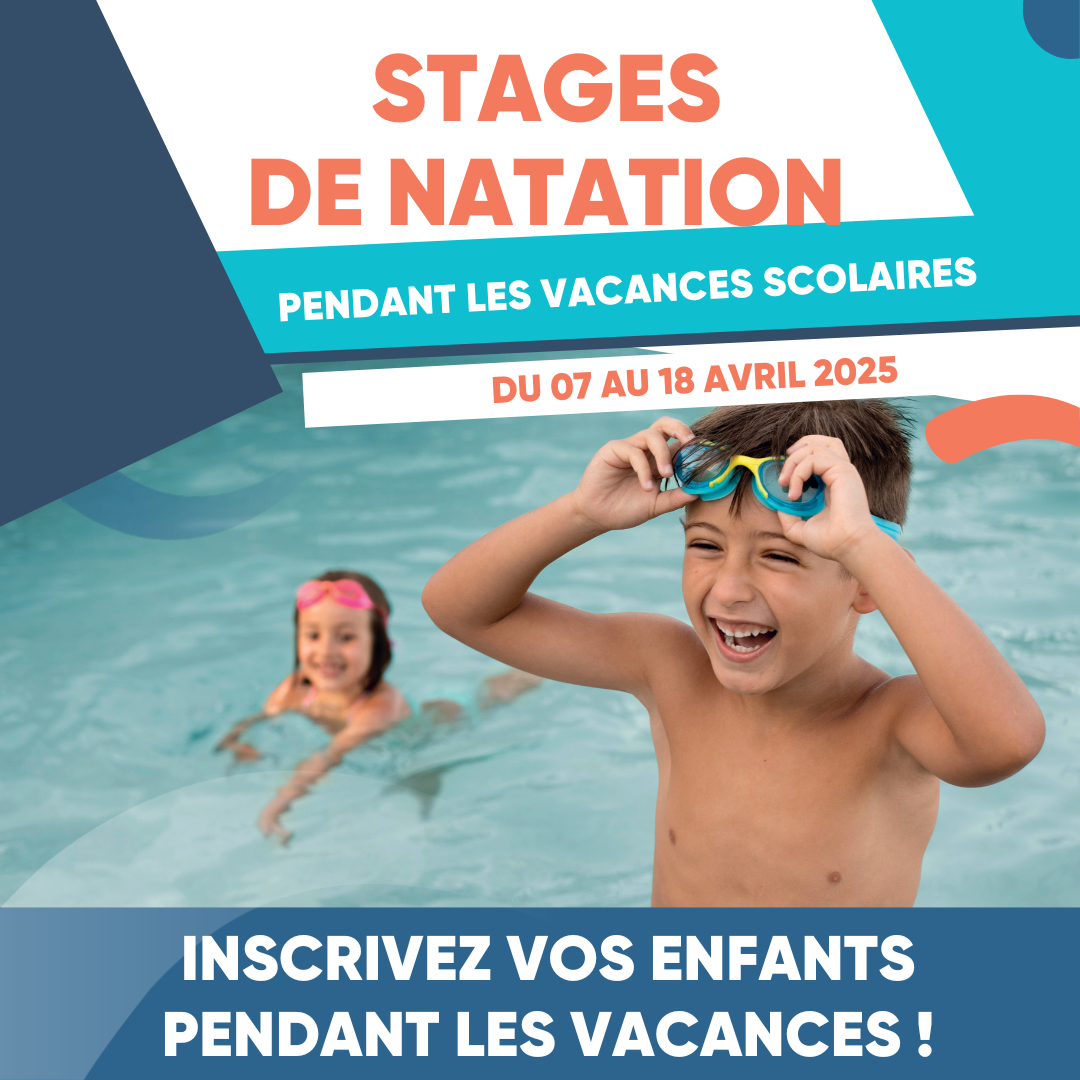 Stages de natation - vacances d'avril !