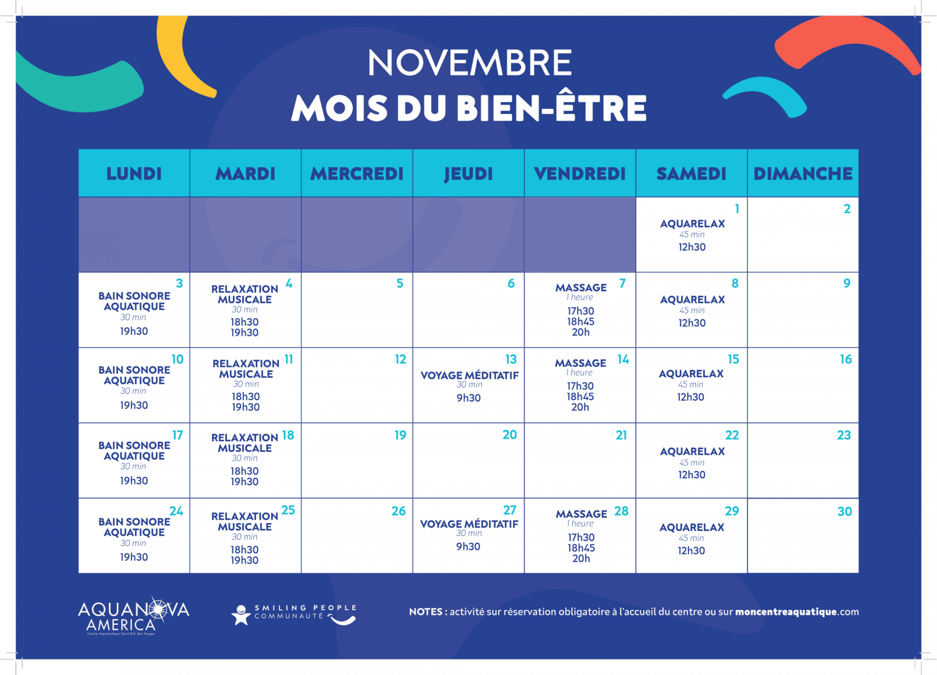 Le mois du bien-être !