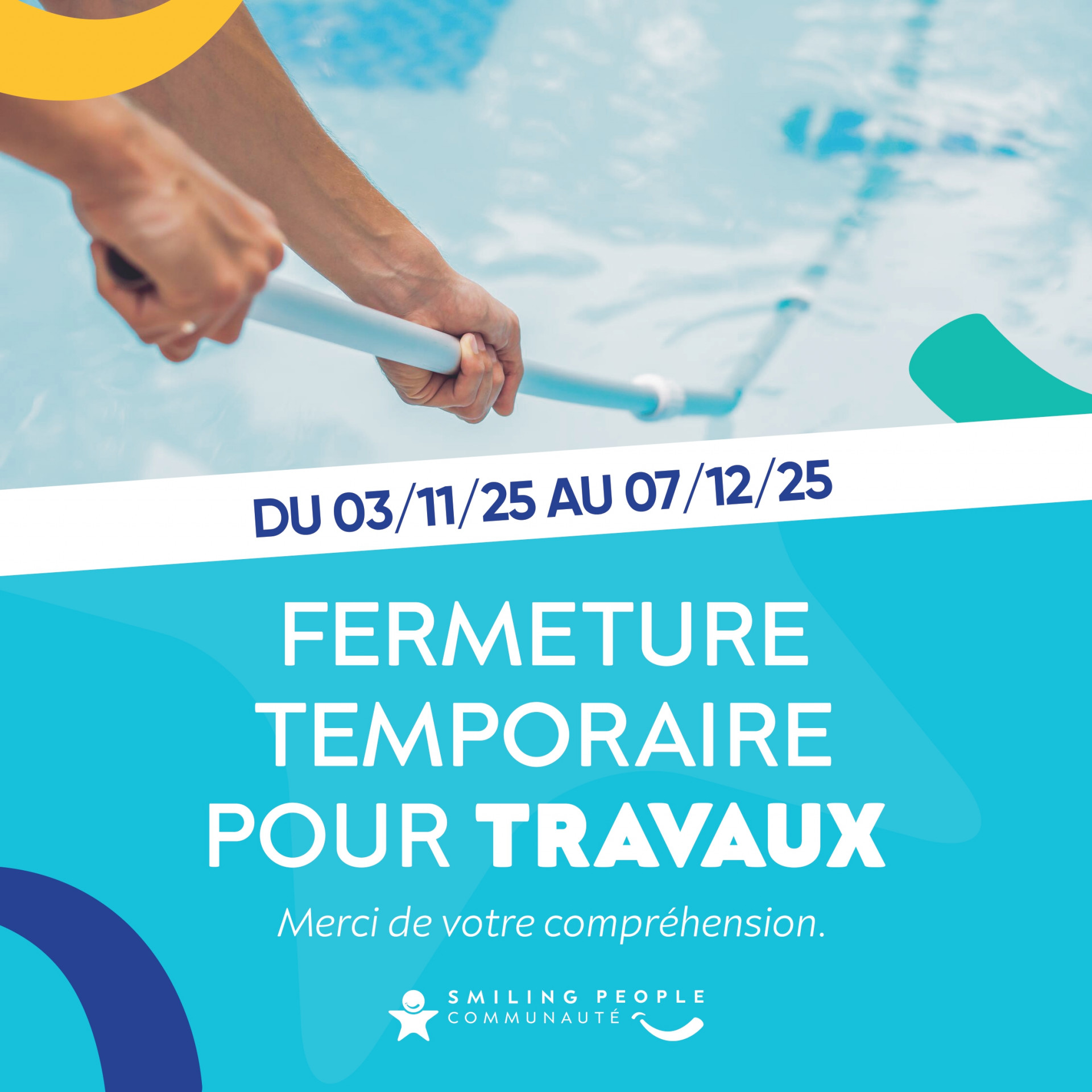 Fermeture temporaire