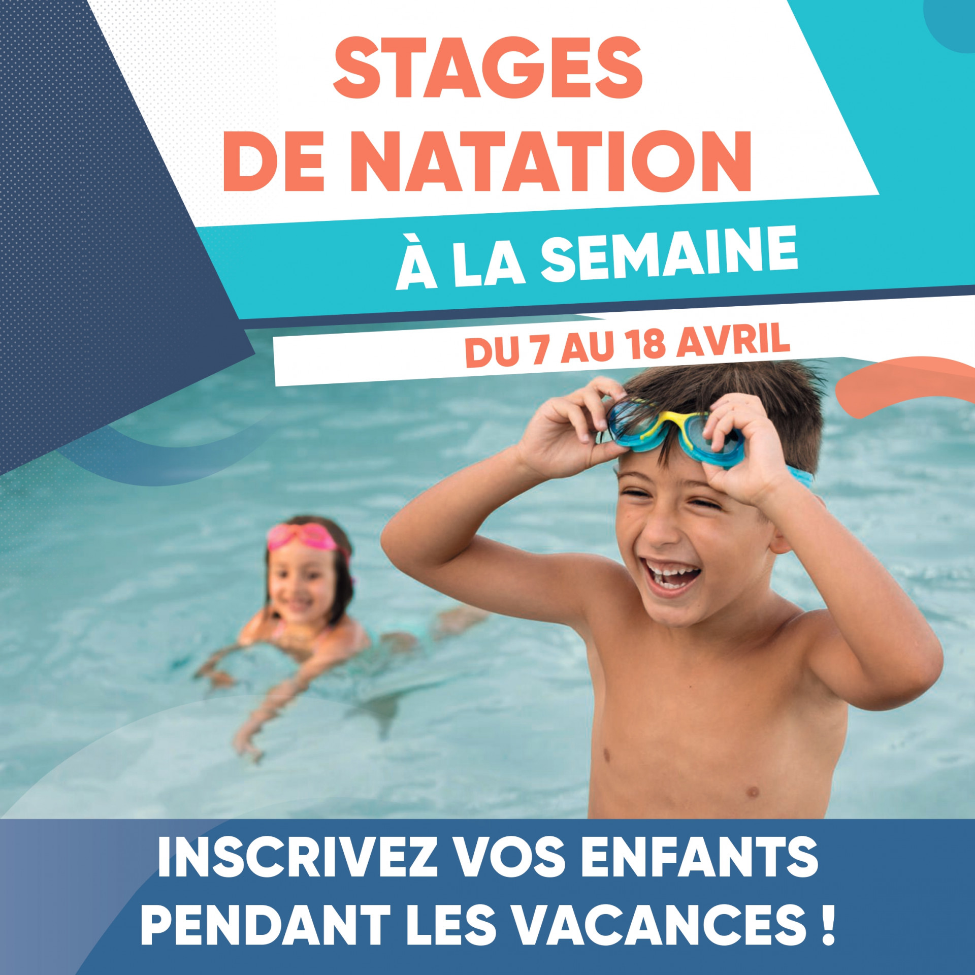 Stage de natation enfant