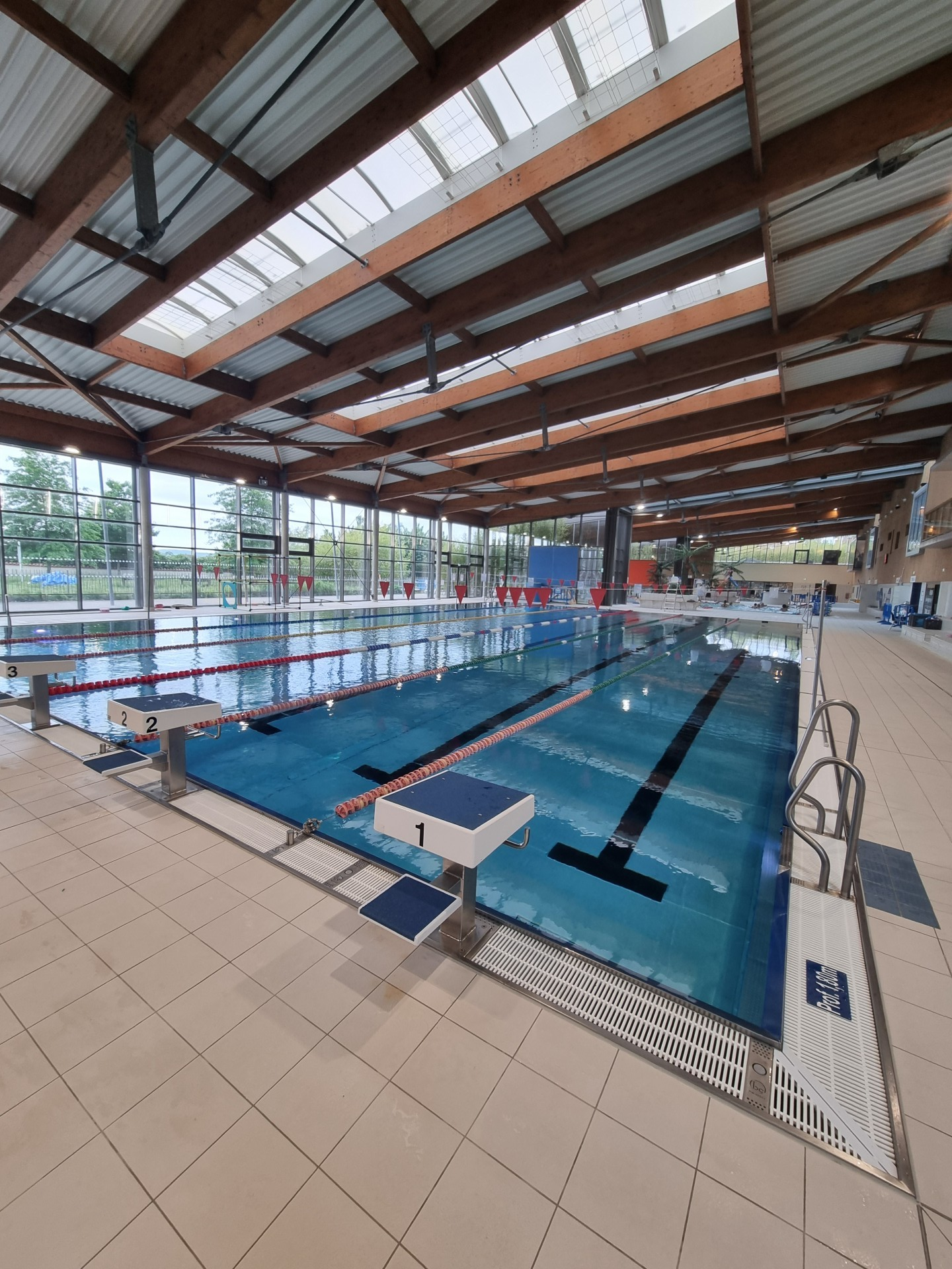 Un bassin sportif