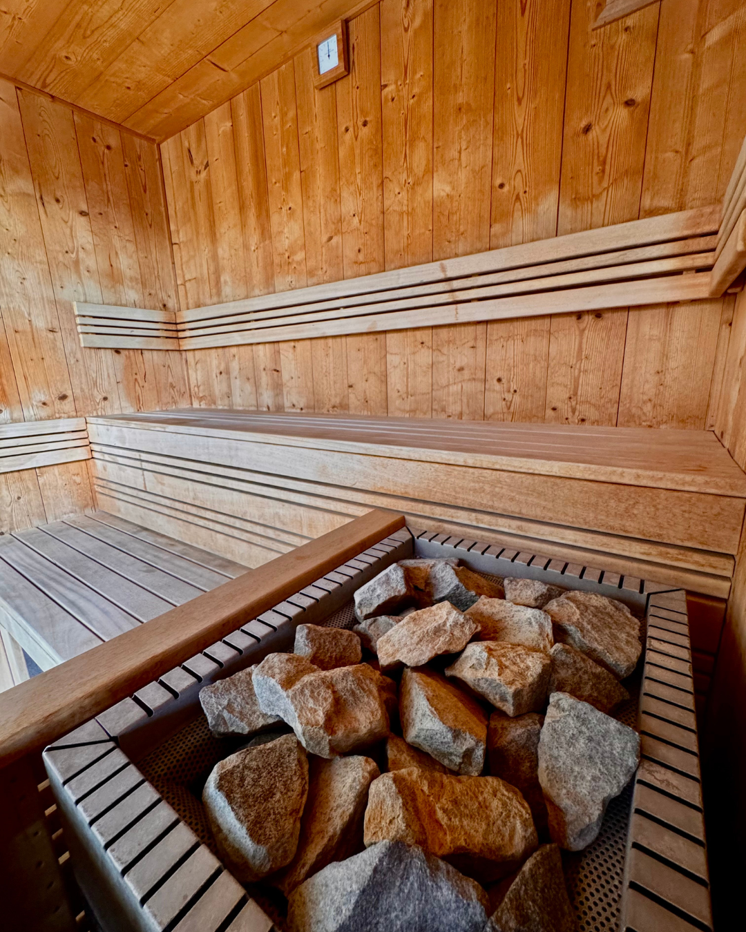 Deux saunas scandinaves