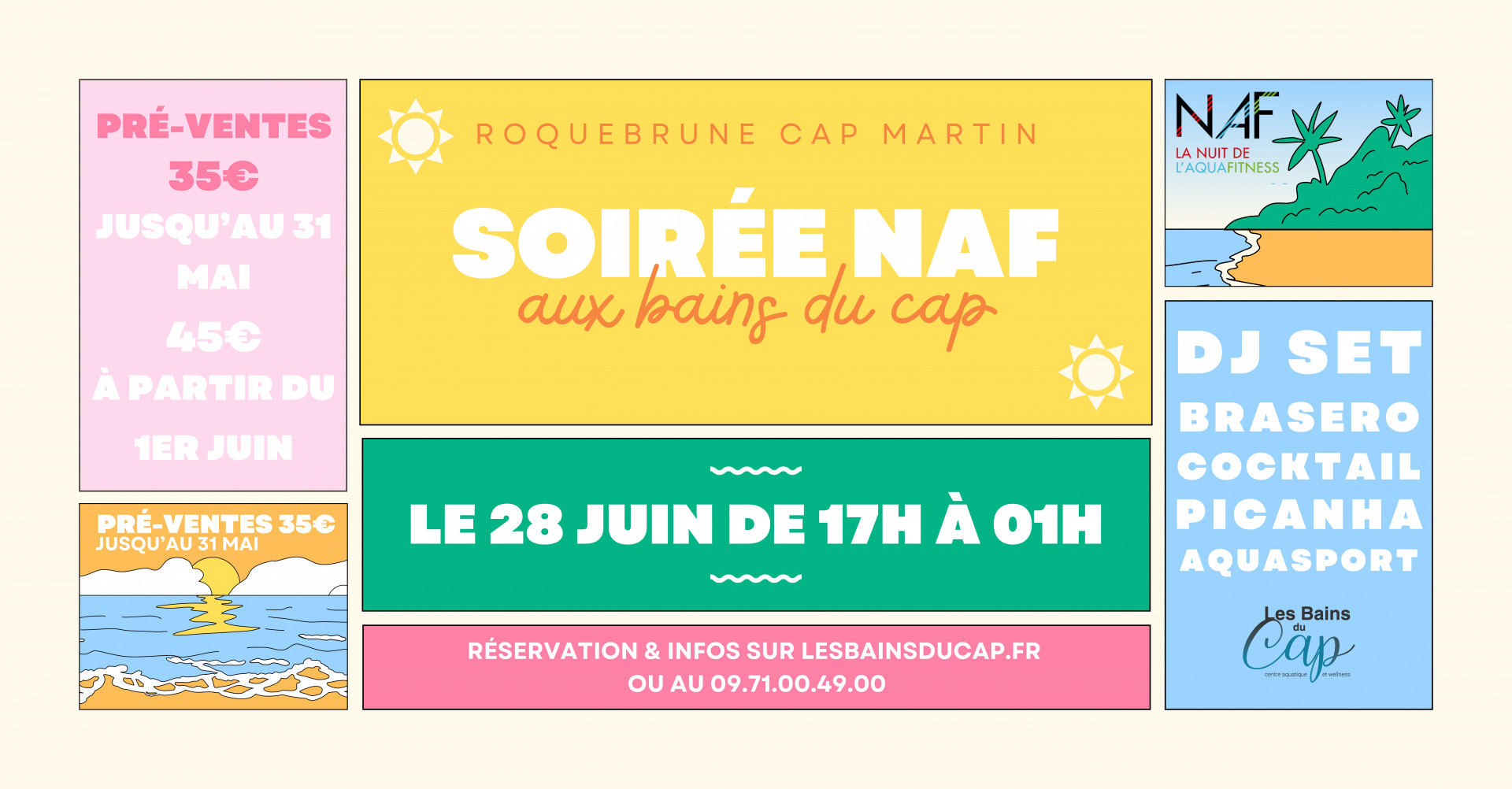 Elle est enfin de retour ! Vendredi 28 juin, venez vivre une soirée inoubliable de 17h à 1h du matin