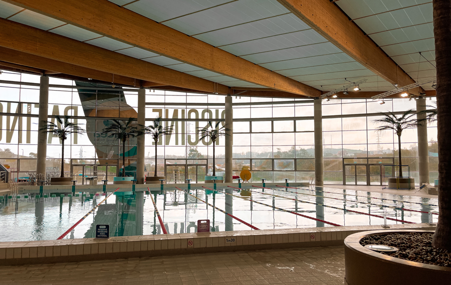 Un bassin sportif