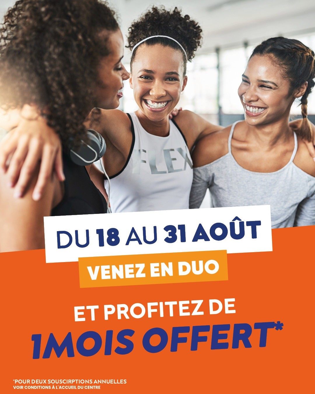 Venez en duo : 1 mois offert !