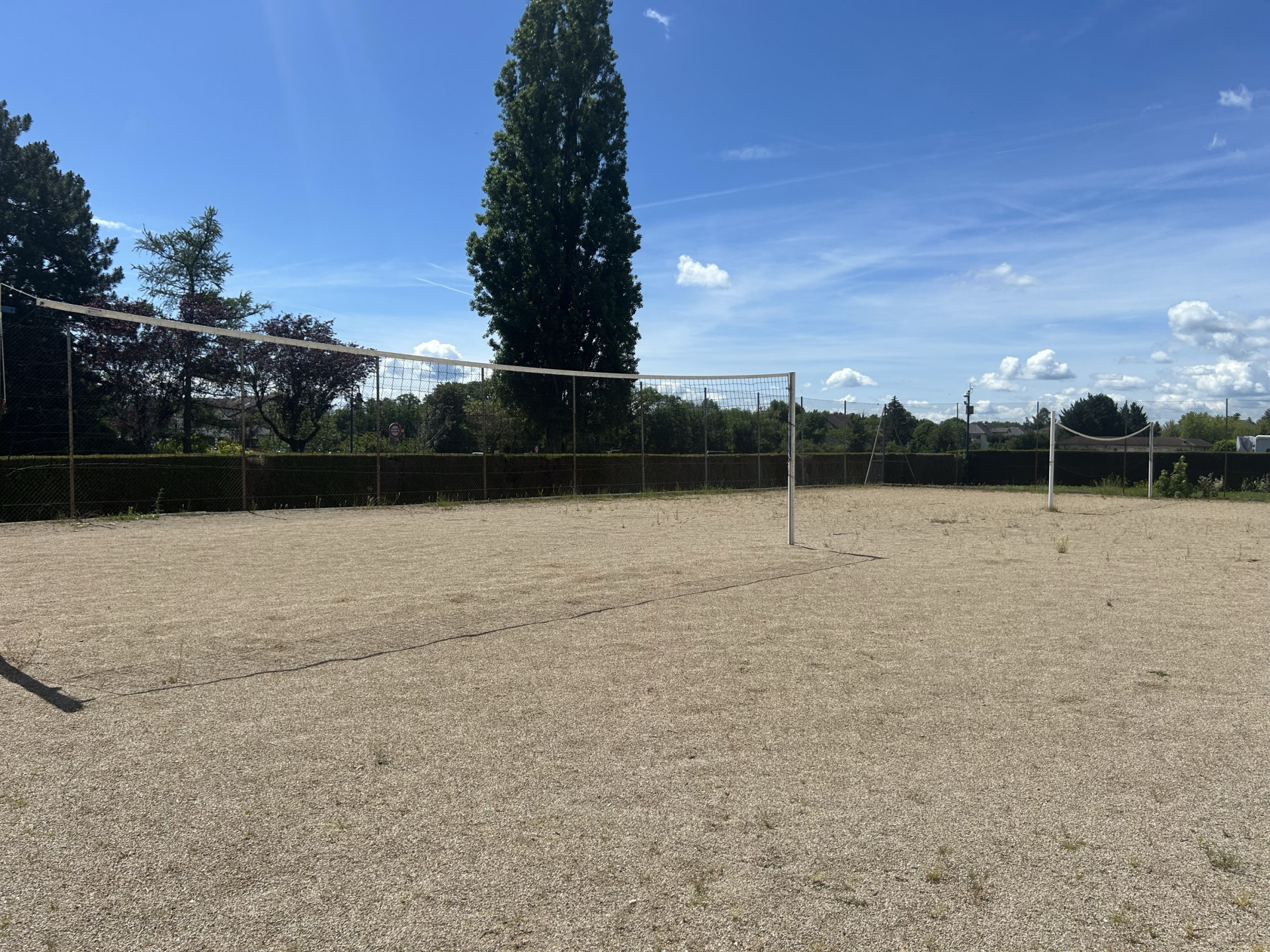 Terrain de volley