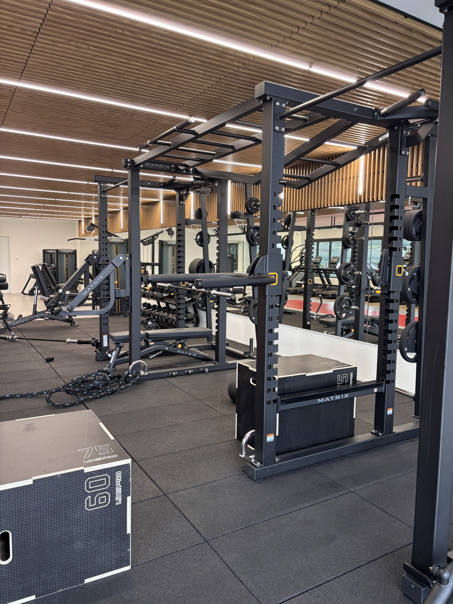 Un espace cardio-training/musculation Un espace cardio-training/musculation