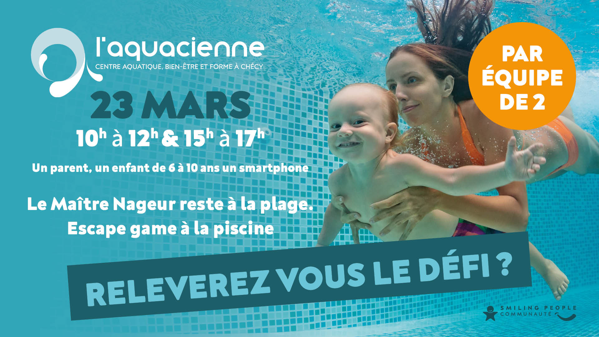 ESCAPE GAME A LA PISCINE