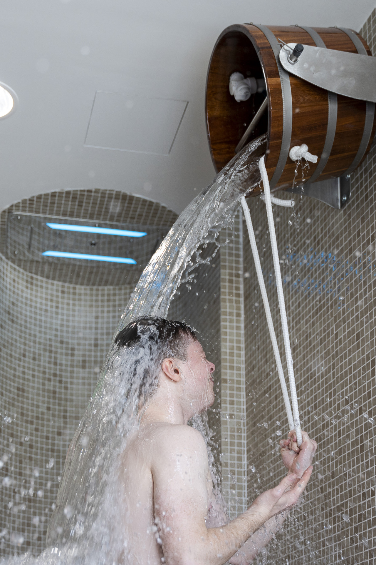 Une douche scandinave Une douche scandinave