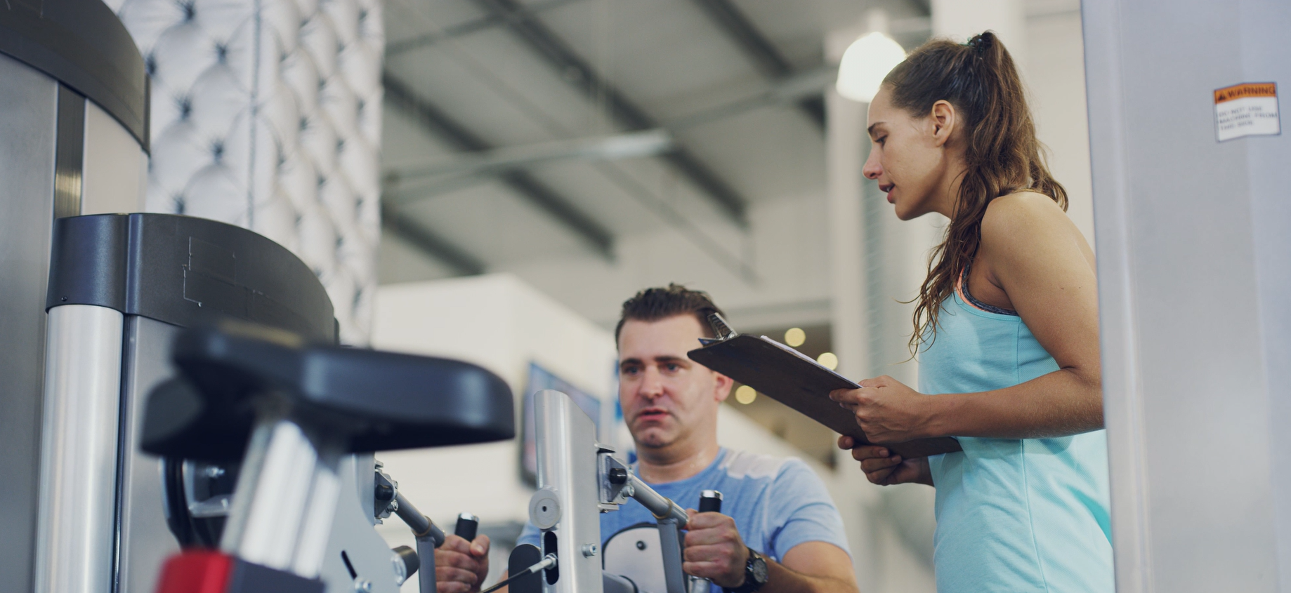 Une salle cardio-training / musculation