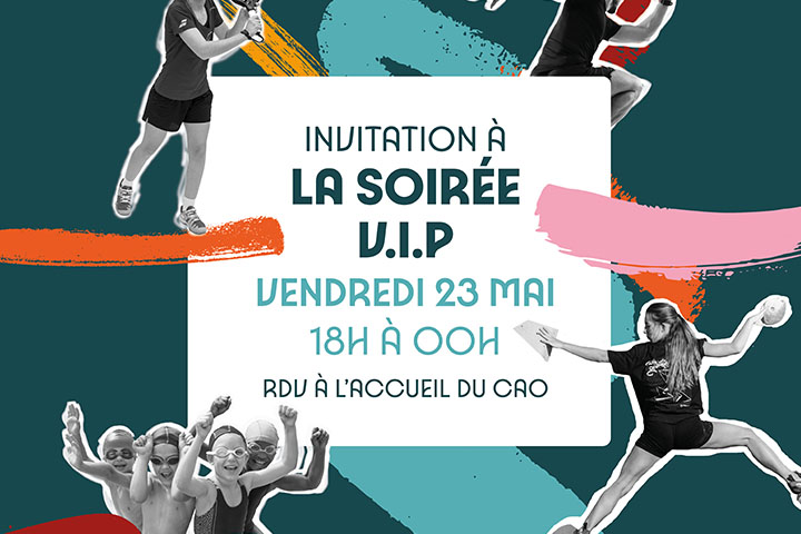 Le 23 mai : Participe à une Soirée VIP d’Exception au Centre Aquatique Olympique