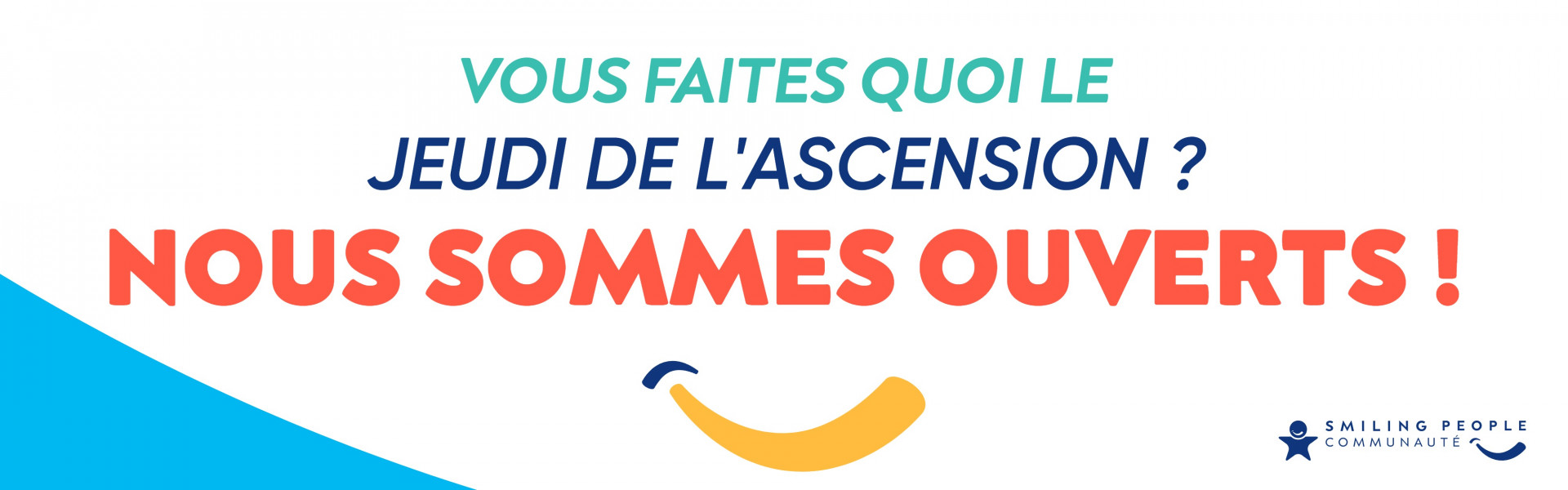 Horaires jour férié – Jeudi 29 mai