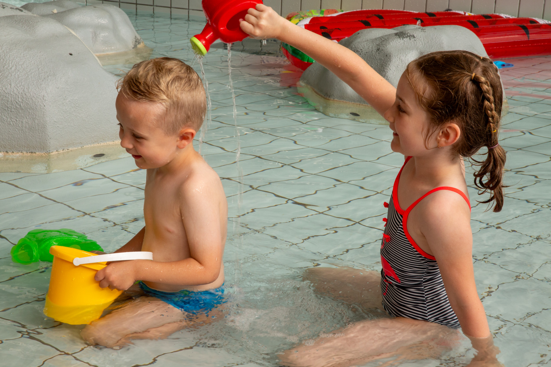 Une pataugeoire pour les plus petits Une pataugeoire pour les plus petits