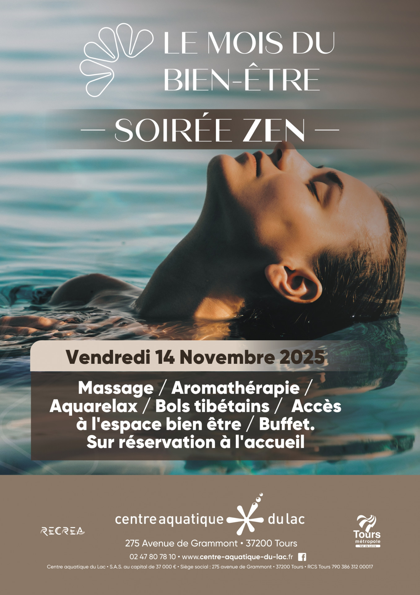 🌸✨ SOIRÉE ZEN – VENDREDI 14 NOVEMBRE ✨🌸