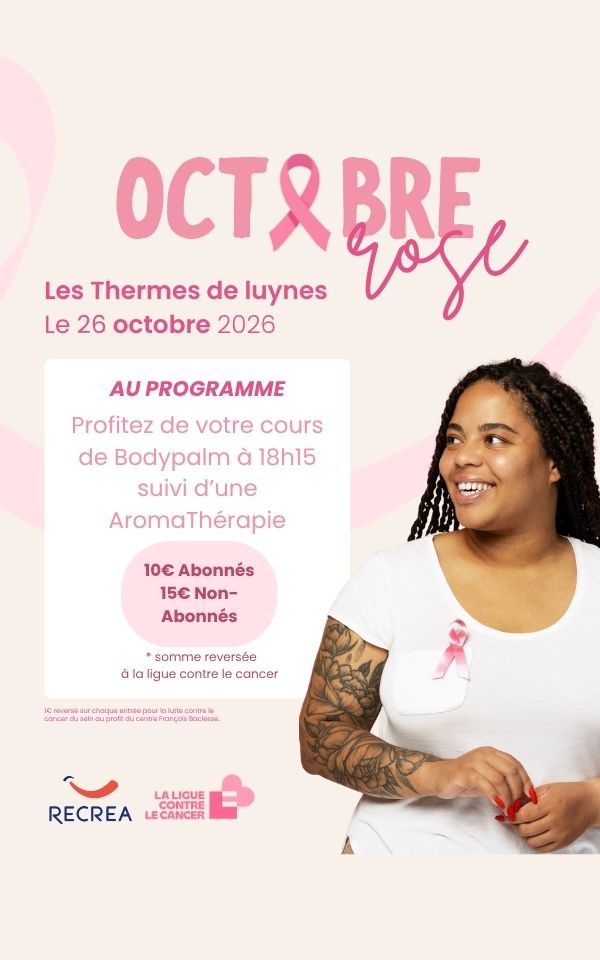 Bodypalm et Aromath&eacute;rapie - Octobre Rose