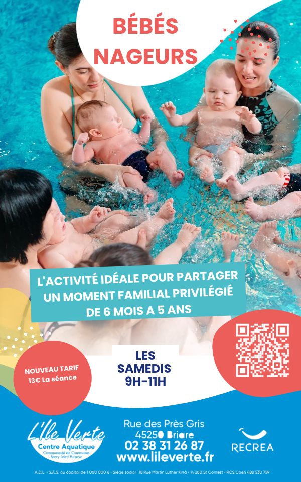 NOUVEAU TARIF b&eacute;b&eacute;s nageurs